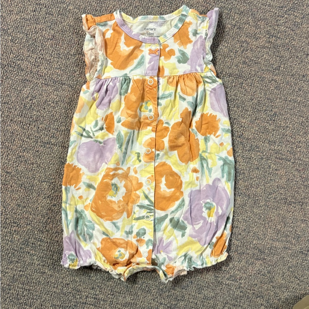 Carter's Multicolor Baby Romper